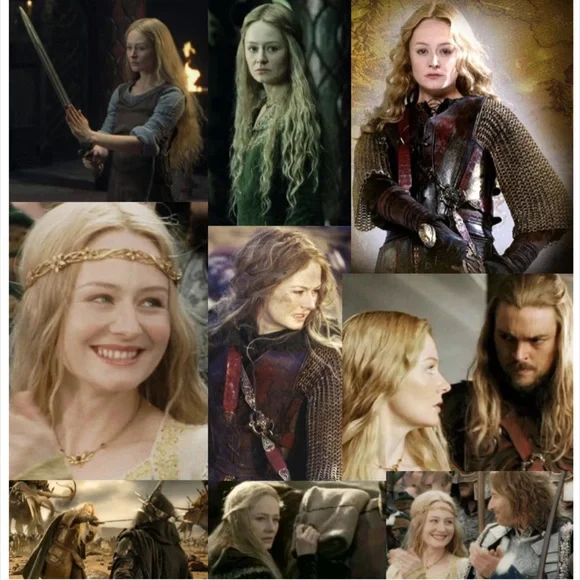 Éowyn's Necklace Lord of the Rings Warrior of Rohan Handmade Necklace, Sword - Picture 2 of 16